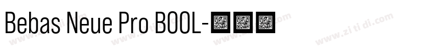 Bebas Neue Pro BOOL字体转换 Bebas Neue Pro BOOL字体转换